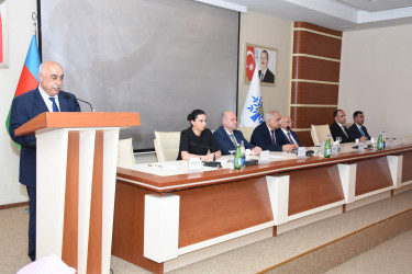 Qaradağ rayonunda “Ulu Öndər Heydər Əliyev Yolu: Müstəqilliyin, Zəfərin və Böyük Qayıdışın Təməli” mövzusunda tədbir keçirildi