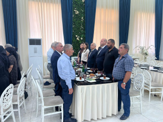 Qaradağ rayonu, Lökbatan qəsəbəsində şəhid Quliyev Fərid Vahid oğlunun ildönümü ilə əlaqədar anım mərasimi keçirilib
