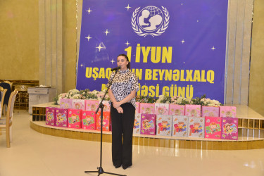 1 iyun - Uşaqların Beynəlxalq Müdafiəsi günü  münasibəti ilə tədbir keçirildi.