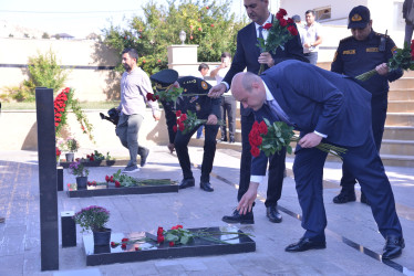 27 Sentyabr - Anım Günü ilə əlaqədar Şəhidlərin xatirəsi yad edildi
