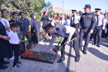 27 Sentyabr - Anım Günü ilə əlaqədar Şəhidlərin xatirəsi yad edildi
