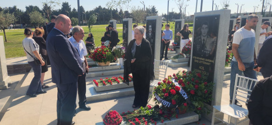 27 Sentyabr - Anım Günü ilə əlaqədar II Fəxri xiyabanda Şəhidlərin xatirəsi yad edildi
