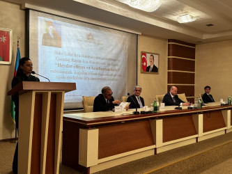 “Heydər Əliyev və Azərbaycan tarixi” mövzusunda referat-yazı müsabiqəsinin rayon mərhələsinin finalı keçirildi