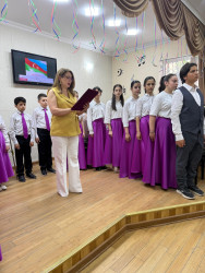 28 nömrəli Uşaq  Musiqi Məktəbində " 28 May - Müstəqillik Günü " - nə həsr olunmuş tədbir