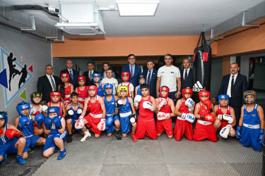 “PUTA” İDMAN ZALI VƏ MİNİFUTBOL MEYDANÇASININ AÇILIŞI OLUB
