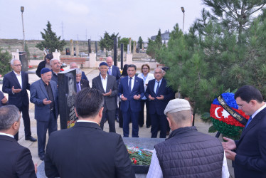 Vətən Müharibəsi şəhidi Əhmədov Cavanşir Xeyrulla oğlunun altıncı ildönümü münasibəti ilə anım mərasimi keçirilib.