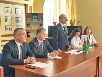 Qaradağ rayonunda “Sağlam qidalanma” mövzusunda təlim keçirilib