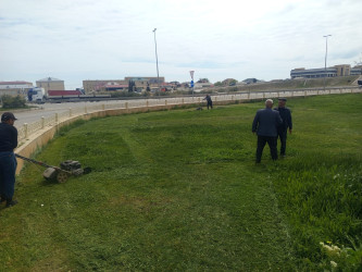 “Şəhərsalma və Memarlıq ili” çərçivəsində 30 aprel 2026-cı il tarixində Qaradağ rayonu Qobustan qəsəbəsində iməclik aksiyası keçirilmişdir.