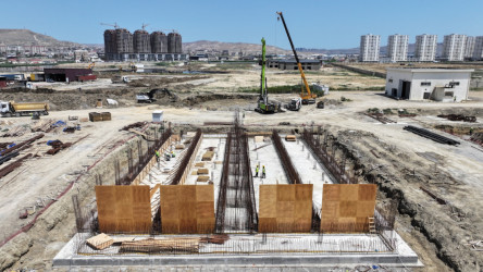 Lökbatan hövzəsi üzrə gətirici kanalizasiya kollektoru və tullantı sutəmizləyici qurğu tikilir