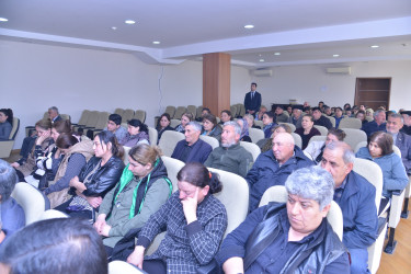 Müşviqabad qəsəbəsində növbəti səyyar görüş keçirildi