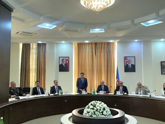 Qaradağ Rayon Heydər Əliyev Mərkəzində 28 May – Müstəqillik Gününə həsr olunmuş dəyirmi masa keçirilmişdir