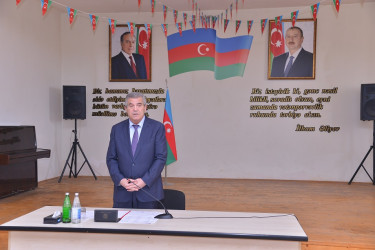 Qaradağ Rayon İcra Hakimiyyətinin başçısı Süleyman Mikayılovun Ələt qəsəbəsində səyyar qəbulu keçirilmişdir