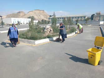 Qızıldaş qəsəbəsində ümumrayon iməcliyi keçirilib