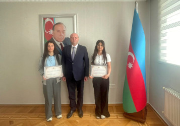 “Heydər Əliyev və Azərbaycan tarixi” mövzusunda referat-yazı müsabiqəsinin rayon mərhələsinin qalibləri ilə görüş təşkil olunmuşdur.