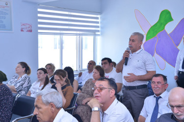 Qaradağ Rayon İcra Hakimiyyətinin başçısı Süleyman Mikayılovun növbəti səyyar qəbulu Qobustan qəsəbəsində keçirilib.