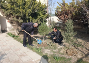 Qaradağ rayonu Korgöz qəsəbəsi ərazisində təmizlik işləri aparılmışdır