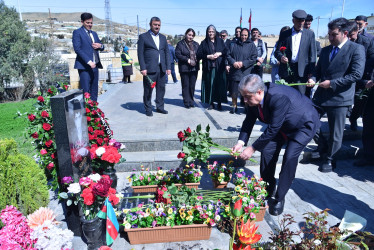Şəhid Hüseynov Rafiq Hüseyn oğlunun Qaradağ rayonu, Lökbatan qəsəbəsində 40 mərasimi keçirilmişdir.