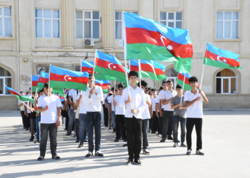 Qaradağ rayonunun Puta qəsəbəsində Şəhid Aslan Əliyevin xatirəsi anılıb