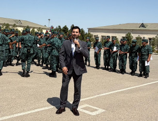 Qaradağ rayonunda Azərbaycan Respublikasının sərhəd mühafizə orqanları əməkdaşlarının peşə bayramı günü və sərhəd qoşunlarının yaranmasının 107-ci ildönümü münasibətilə təntənəli tədbir keçirilib