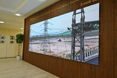 Azərbaycan Respublikasının Prezidenti İlham Əliyev “AzərEnerji” ASC-nin 220/110/10 kV-luq “Yeni Səngəçal” yarımstansiyasının açılışında iştirak edib.