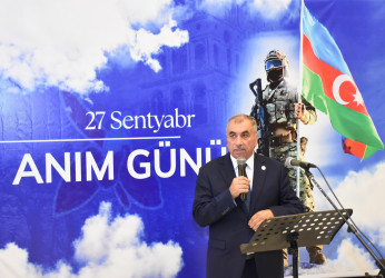 “27 Sentyabr – Anım Günü” ilə bağlı silsilə ümumrayon tədbirləri çərçivəsində Qaradağ rayonunda ehsan süfrəsi təşkil edilmişdir