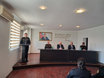 Qaradağ Rayon İcra Hakimiyyətində “Su hövzələrində insanların təhlükəsizliyinin təmin edilməsi” ilə bağlı tədbir keçirilmişdir.