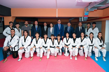 “PUTA” İDMAN ZALI VƏ MİNİFUTBOL MEYDANÇASININ AÇILIŞI OLUB