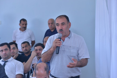 Qaradağ Rayon İcra Hakimiyyətinin başçısı Süleyman Mikayılovun növbəti səyyar qəbulu Qobustan qəsəbəsində keçirilib.