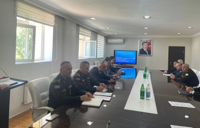Qaradağ Rayon İcra Hakimiyyətində ixrac neft-qaz boru kəmərlərinin təhlükəsizliyi üzrə iclas keçirilmişdir.