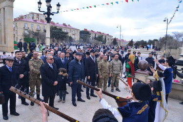 Qaradağ rayonunda Novruz şənliyi təşkil olundu
