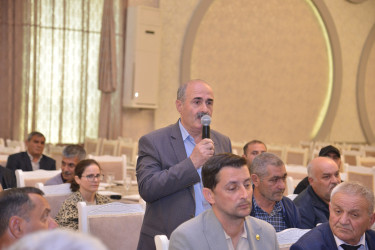 Qaradağ Rayon İcra Hakimiyyətinin başçısı Süleyman Mikayılovun Sahil qəsəbəsində səyyar qəbulu keçirilmişdir