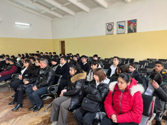 “Uşaqlara qarşı zorakılığa yox deyək!” mövzusunda tədbir keçirilib.