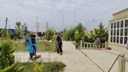 “Şəhərsalma və Memarlıq ili” çərçivəsində Müşviqabad qəsəbəsi ərazisində təmizlik və abadlıq işləri aparılmışdır.