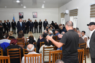 Lökbatan qəsəbəsində vətəndaşların səyyar qəbulu keçirilib.