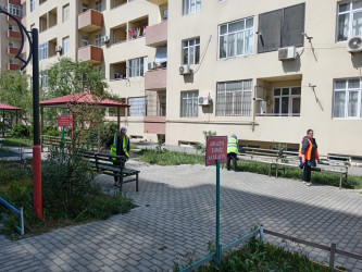 Lökbatan qəsəbəsində abadlıq və təmizlik işləri aparılmışdır