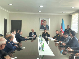 Qaradağ Rayon İcra Hakimiyyətində ixrac neft-qaz boru kəmərlərinin təhlükəsizliyi üzrə iclas keçirilmişdir.