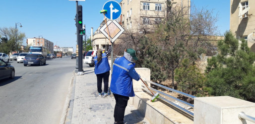 Lökbatan qəsəbəsində  abadlıq və təmizlik işləri aparılmışdır