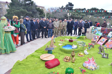 Qaradağ rayonunda Novruz şənliyi təşkil olundu