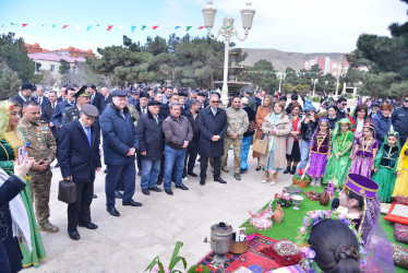 Qaradağ rayonunda Novruz şənliyi təşkil olundu
