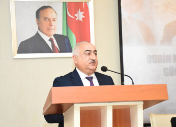 Qaradağ rayonunda “Əsrin müqaviləsi: milli enerji strategiyasindan güclü iqtisadiyyata və suveren dövlətə” mövzusunda tədbir keçirilib