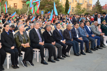 Ümummilli Lider Heydər Əliyevin anadan olmasının 100-cü ildönümünə həsr olunmuş bayram konserti keçirildi