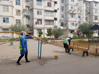 Ələt qəsəbəsində təmizlik işləri görülmüşdür