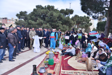 Qaradağ rayonunda Novruz şənliyi təşkil olundu
