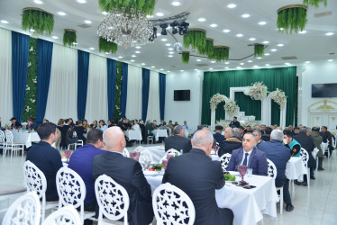 Qaradağ Rayon İcra Hakimiyyəti tərəfindən Ramazan bayramı münasibəti ilə  iftar süfrəsi verilmişdir