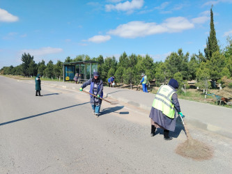 Qaradağ rayonunda ümumrayon iməcliyi keçirilib