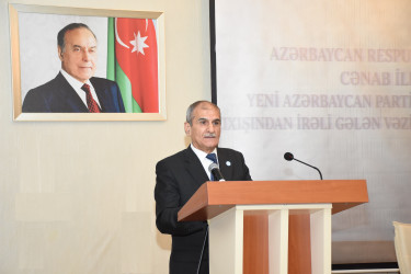 Qaradağ rayonunda Prezident İlham Əliyevin Yeni Azərbaycan Partiyasının VIII Qurultayındakı çıxışından irəli gələn vəzifələrə həsr olunmuş müşavirə keçirilib.