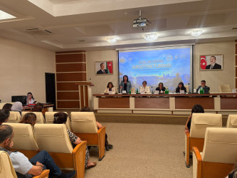 Qaradağ rayonunda “Gələcəyin arxitekturası:  İnsan Kapitalı Liderlik və Süni İntellekt” mövzusunda beynəlxalq elmi-praktik konfrans keçirilib