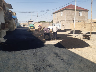 Qaradağ rayonunda abadlıq işləri davam etdirilir