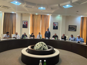 Əhalinin mülkiyyət hüquqlarının təmin edilməsi sahəsində tədbirlərin səmərəliliyinin artırılması mövzusunda dəyirmi masa keçirilmişdir.