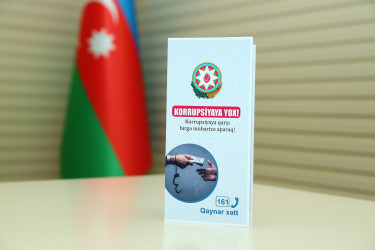 “Korrupsiyaya qarşı mübarizənin gücləndirilməsinə dair 2022-2026-cı illər üçün Milli Fəaliyyət Planı”nın icrası çərçivəsində vətəndaş cəmiyyəti institutlarının rəhbərlərinin iştirakı ilə görüş keçirilib
